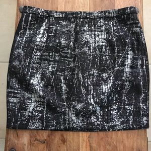 Michael Kors metallic mini skirt